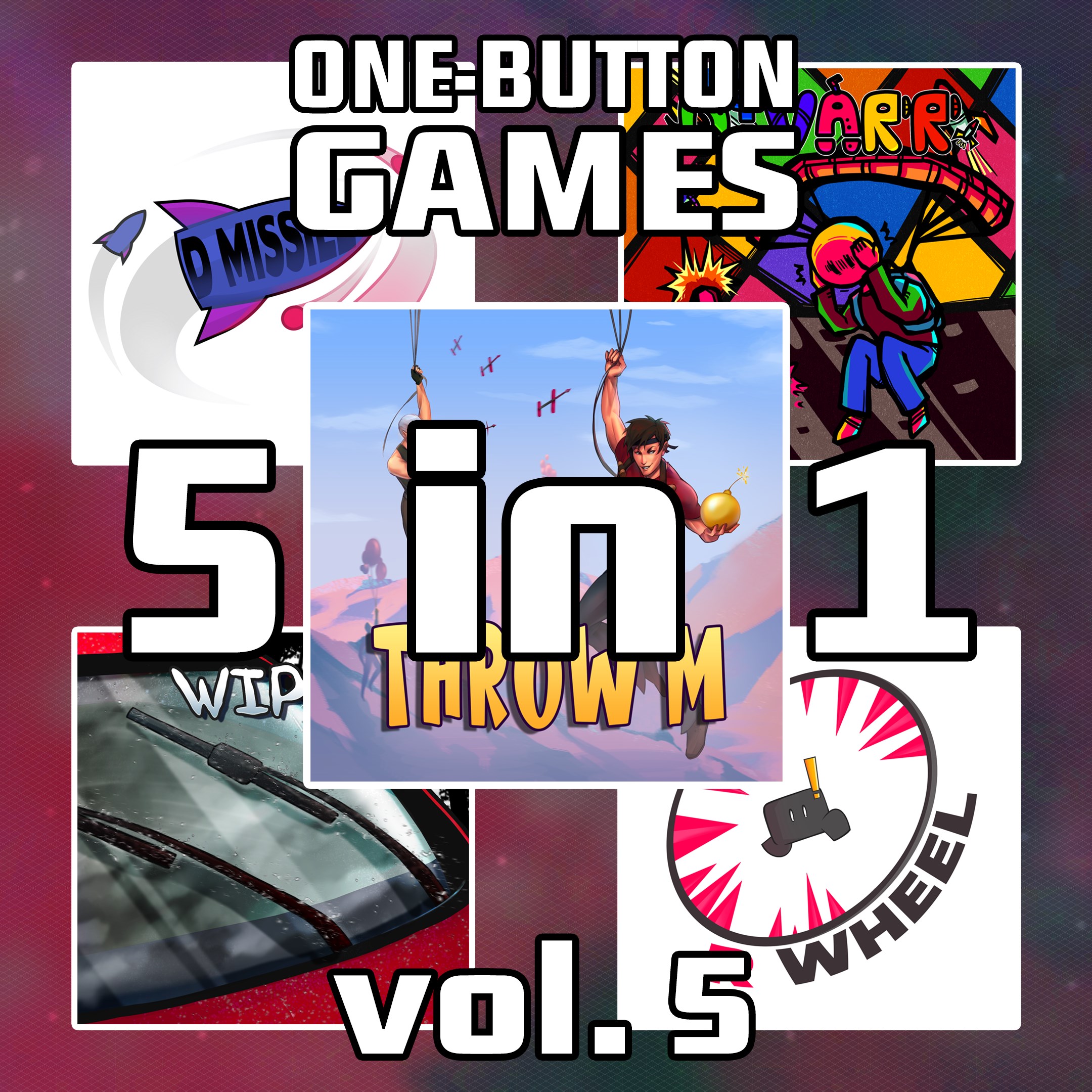 One Button Games 5-in-1 vol. 5 (Windows)